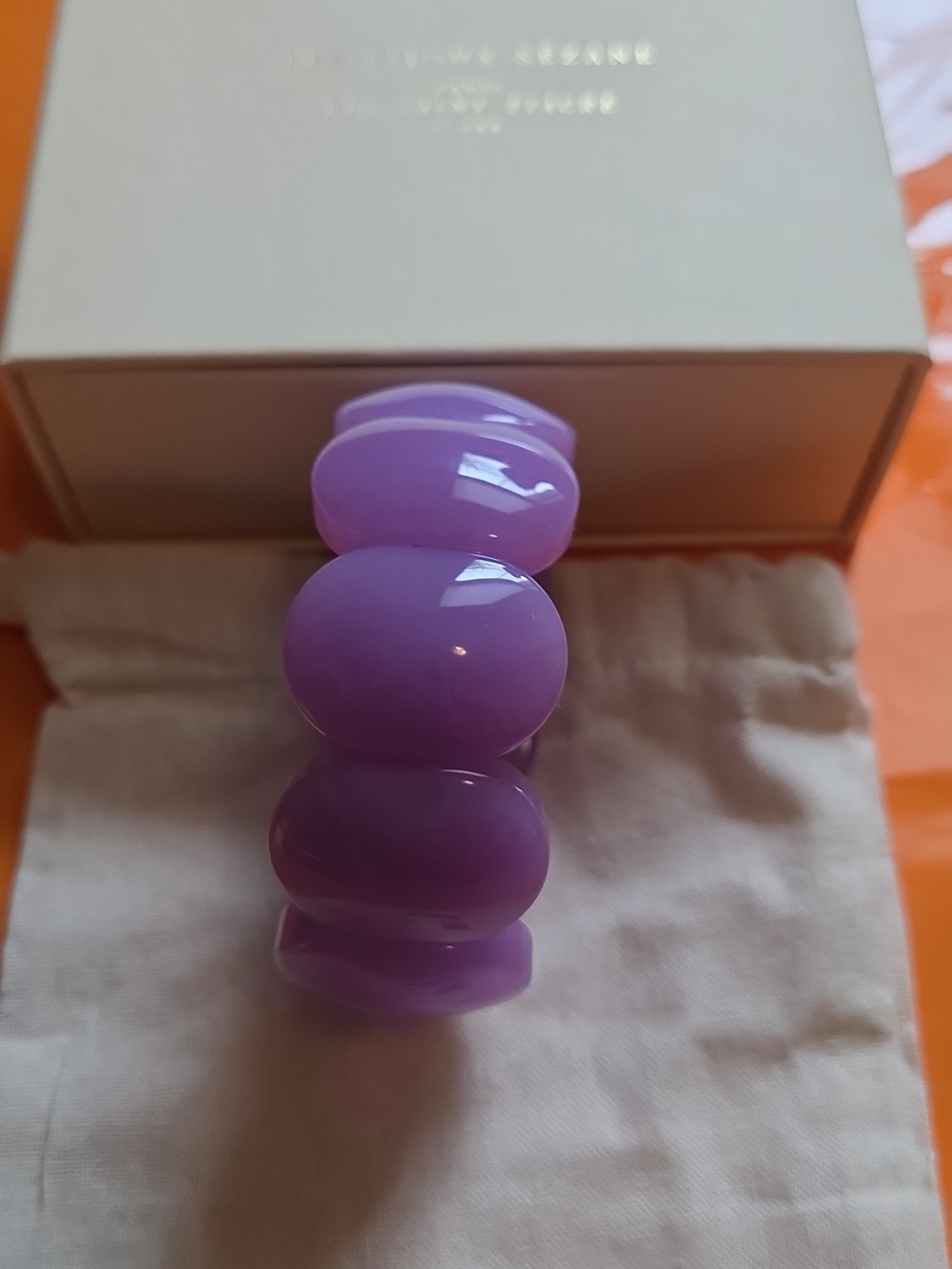 Nwt! Sezane Amandine Bracelet In Lilac View 3